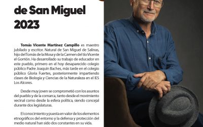 Tomás Vte. Martínez Campillo, pregonero 2023