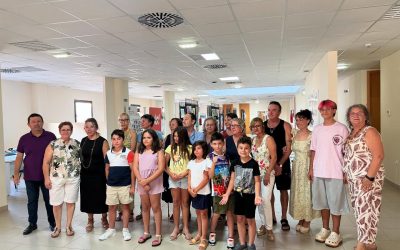 INAUGURACIÓN DE LA EXPOSICIÓN DEL TALLER DE DIBUJO Y PINTURA