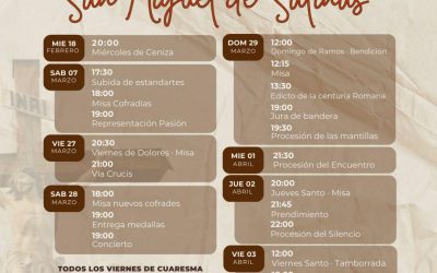 Programación de Semana Santa