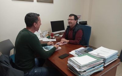 Reunión con el jefe de servicio de Gestagua