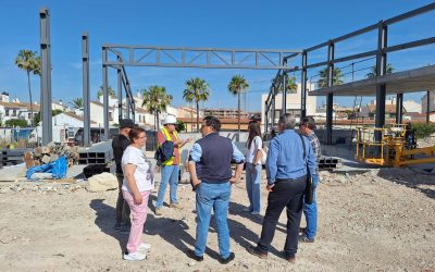 Visita del equipo redactor del proyecto del nuevo Auditorio y Biblioteca