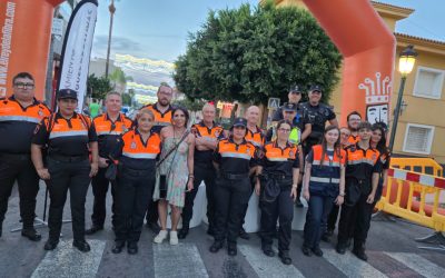 PROTECCIÓN CIVIL, PRESENTE EN NUESTRA CARRERA POPULAR