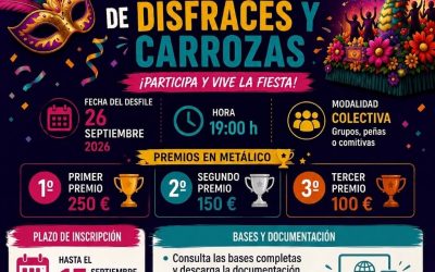Concurso-Desfile de Disfraces y Carrozas